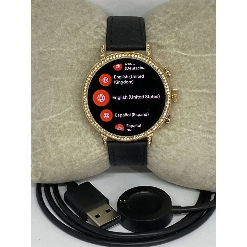 Fossil Gen 4 Authentic Digital Dial Smart Watch Custom Band FTW6015 CR746